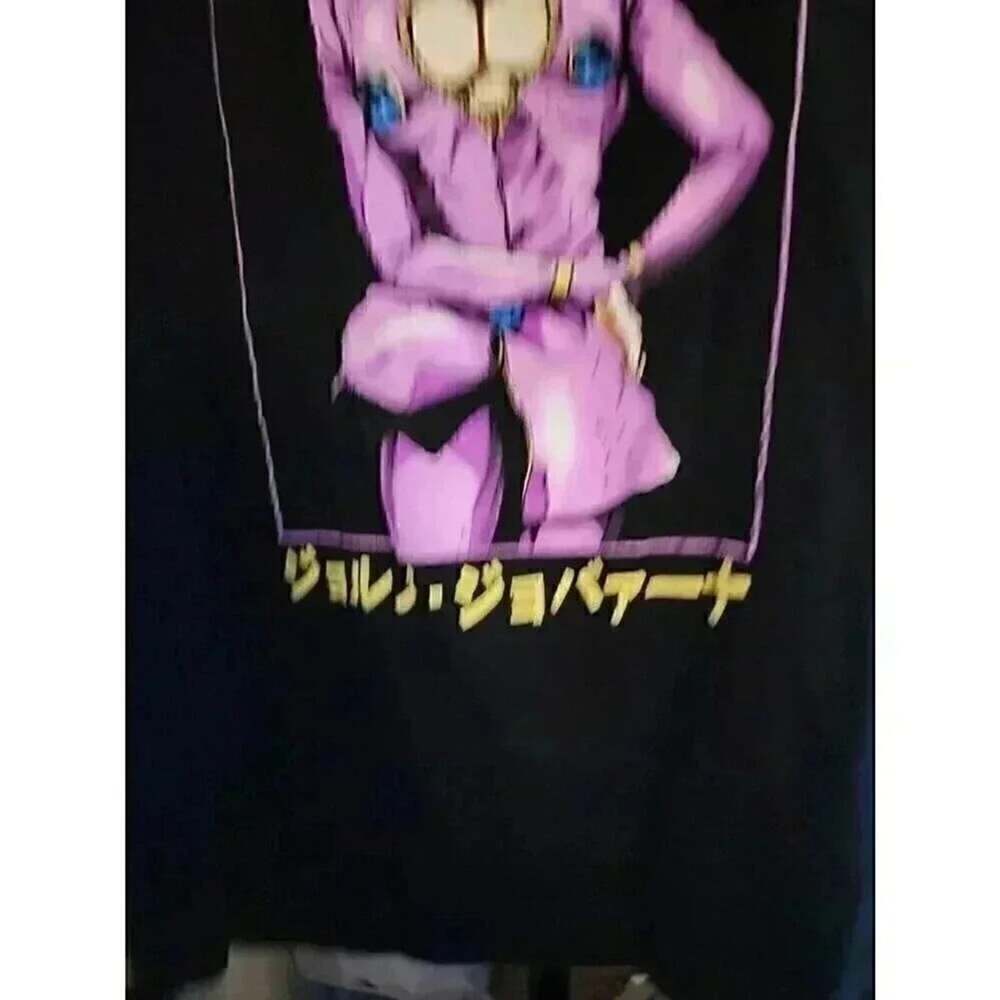 JoJo's Bizarre Adventure Giorno Giovanna t shirt anime tee sz S Ripple BBB - Picture 4 of 6